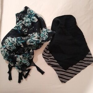 Bundle of 2 Navy Neck Scarves